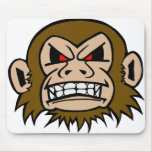 Punk Monkey Mouse Pad