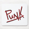 Punk mousepads by RAWRoutloud Punk mousepads
