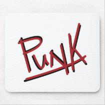 Punk mousepads by RAWRoutloud Punk mousepads