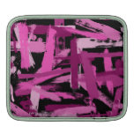 Punk Paint Stroke Camouflage Sleeves For iPads