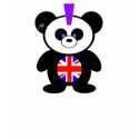 punk panda t-shirts by tricksterdesigns punk panda t-shirts