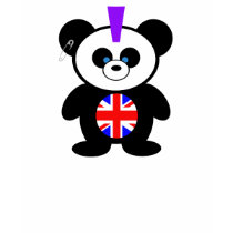 punk panda t-shirts by tricksterdesigns punk panda t-shirts