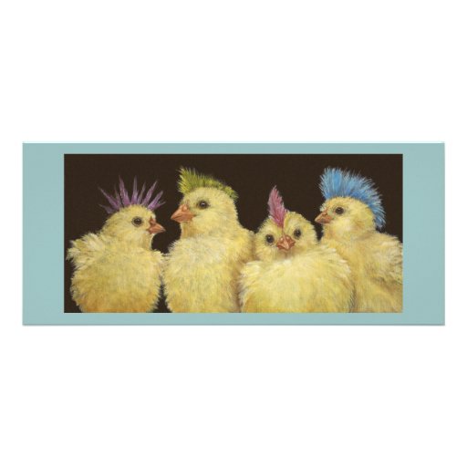 Punk Peeps flat card