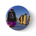 Punk Penguin buttons