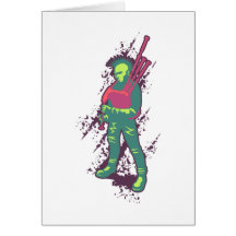 Punk Piper Greeting Cards