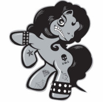 Punk Pony Acrylic Cut Out