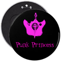 Punk Princess Button buttons