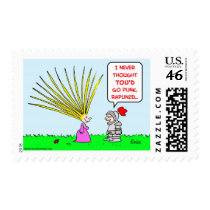 punk rapunzel hair stamps