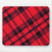 Punk Red Plaid mousepads