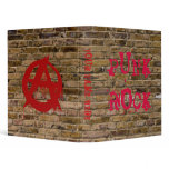 Punk Rock Brick Wall Binder