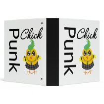 Punk Rock Chick Binder by chicktshirts Punk Rock Chick Binder