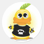 Punk Rock Duck Sticker