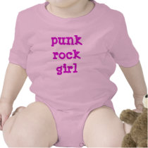 Punk Rock Girl Baby Creeper