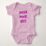 Punk Rock Girl Baby Creeper