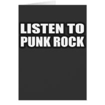 PUNK ROCK guy girl punker punk rocker punks music cards