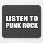 PUNK ROCK guy girl punker punk rocker punks music Mouse Pads