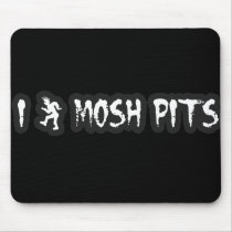 Punk Rock Mosh pit guys girls punk music slam pit mousepads