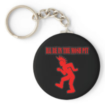 Punk Rock Mosh pit moshing slam dance keychains
