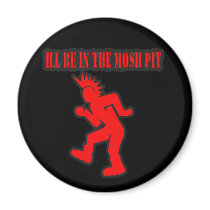 Punk Rock Mosh pit moshing slam dance magnets