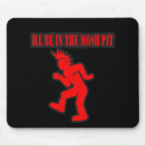 Punk Rock Mosh pit moshing slam dance mousepads