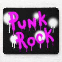 Punk Rock Mousepad by MidnightAkita Punk Rock Mousepad