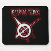 PUNK ROCK mousepads