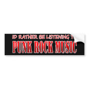 Punk Rock Music Bumper Stickers