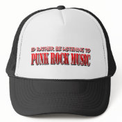 Punk Rock Music Mesh Hats