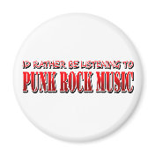 Punk Rock Music Fridge Magnet