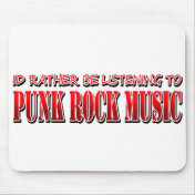 Punk Rock Music Mouse Pad