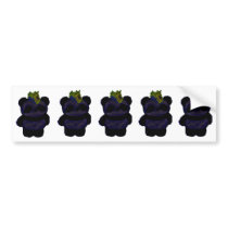 Punk Rock Panda 2 Bumper Sticker