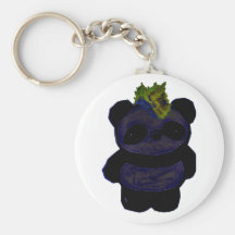 Punk Rock Panda 2 Keychains