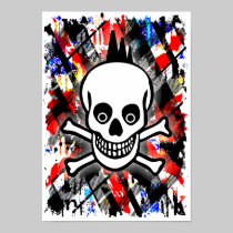 Punk Rock Skull posters