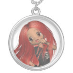 Punk Rocker Angie Girl Anime Kid Necklace