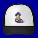 PUNK ROCKER DUDE GUY MAN METAL PARTY ATTITUDE hats