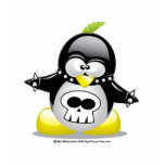 Punk Rocker Penguin Tee Shirts