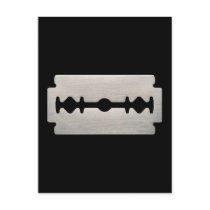 PUNK ROCKER RAZOR BLADES postcards by CandyRazor PUNK ROCKER RAZOR BLADES postcards