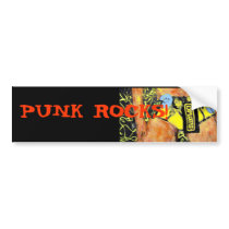 PUNK ROCKS! bumper stickers