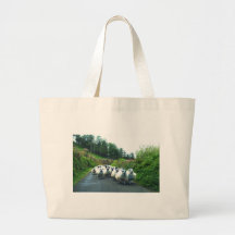 Punk Sheep on the Beara Peninsula Ireland Tote Bag