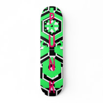 punk custom skate board