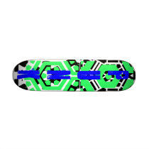 punk skateboard deck