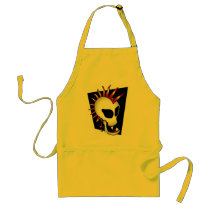 PUNK SKULL-2 APRONS