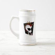PUNK SKULL-2 MUGS