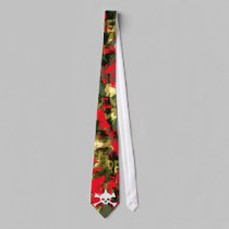 Punk Skull Camouflage ties