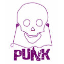 Punk Skull - Emo Alternative Grunge Rock Punk t-shirts by RAWRoutloud Punk Skull - Emo Alternative Grunge Rock Punk t-shirts