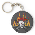 Punk skull - keychain