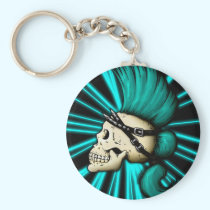 Punk Skull keychains