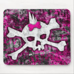 Punk Skull Princess mousepads