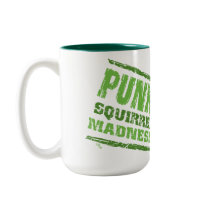 Punk Squirrel Madness Begley Mug