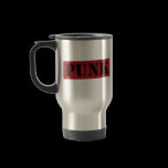 Punk Stencil -  Red/Black mugs